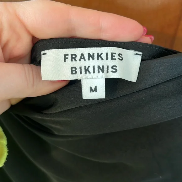 Frankies Bikinis Cara Satin Maxi Dress - Picture 6 of 9